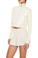 Quilted Cropped Puffer Vest | Forever 21 Women