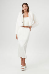 Plush Cropped Coat | Forever 21 Women