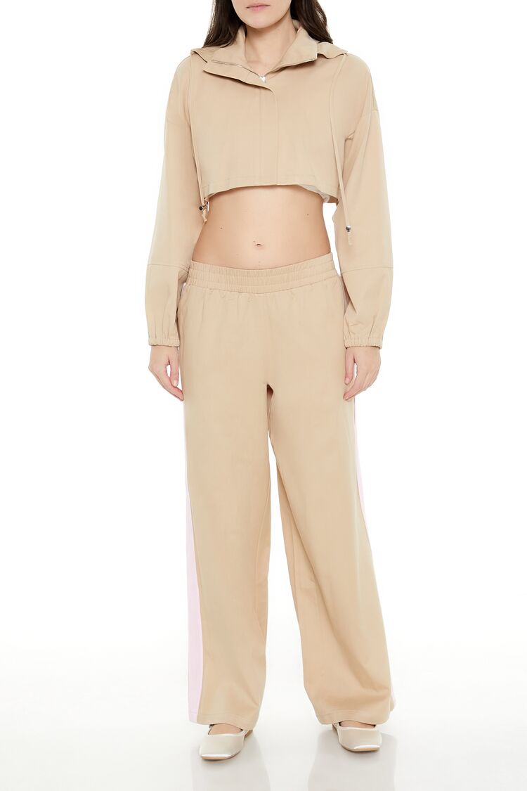 Hooded Zip-Up Cropped Jacket | Forever 21 Women