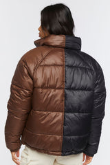 Colorblock Puffer Jacket | Forever 21 Women