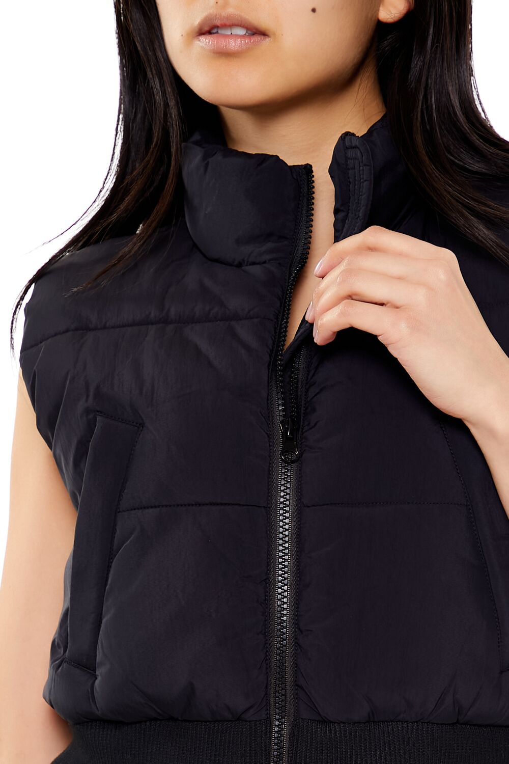 Quilted Cropped Vest | Forever 21 Women