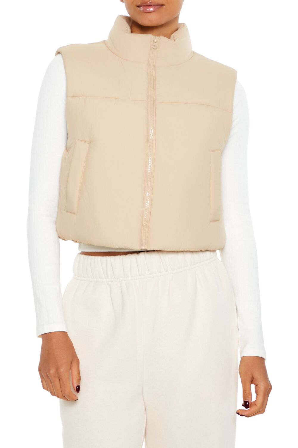 Quilted Cropped Puffer Vest | Forever 21 Women