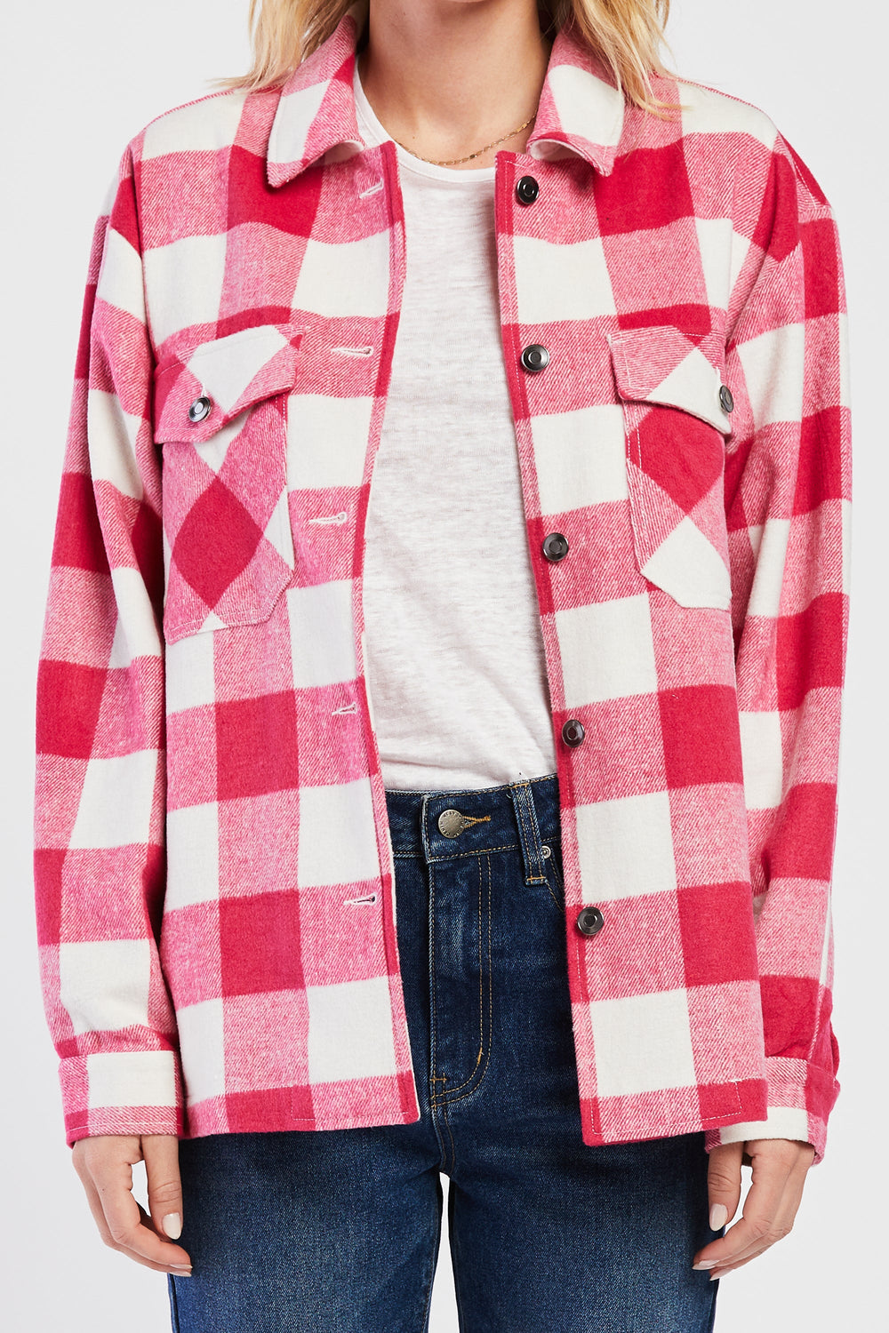 Sheryl Long Sleeve Button Down Utility Jacket | Forever 21 Women