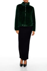 Faux Fur Zip-Up Coat | Forever 21 Women