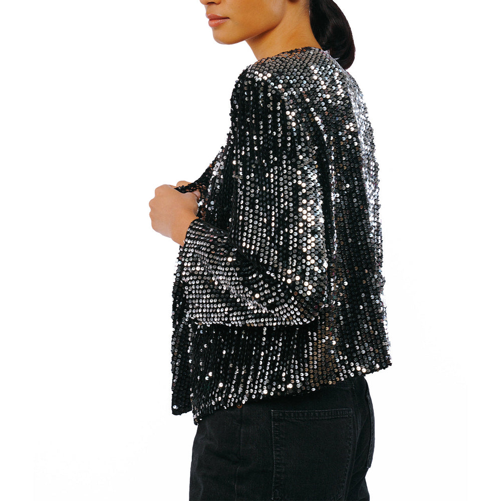 Umera Velvet Sequin Jacket | Forever 21 Women