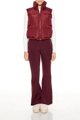 Toggle Drawstring Cropped Vest | Forever 21 Women