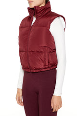 Toggle Drawstring Cropped Vest | Forever 21 Women