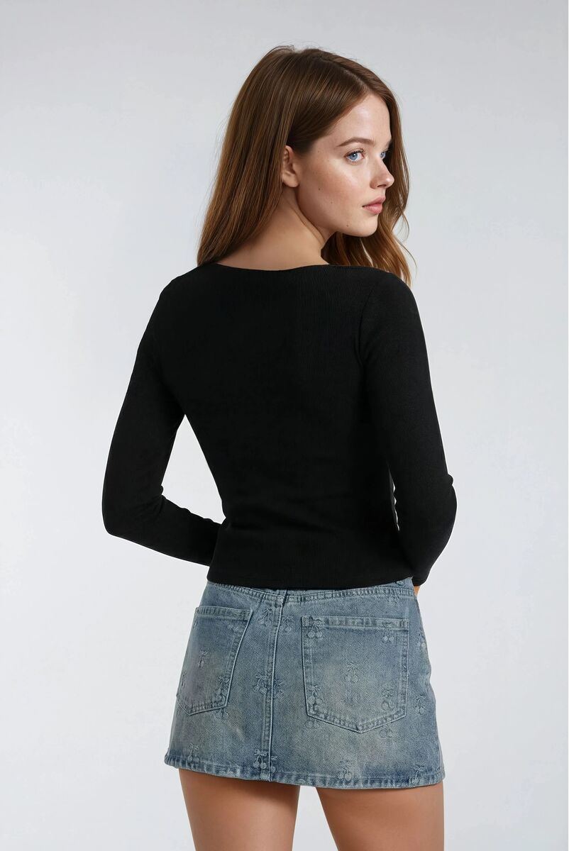 Cherry Embroidered Denim Mini Skirt | Forever 21 Women