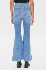 Recycled Cotton Faded Flare Jeans | Forever 21 Women
