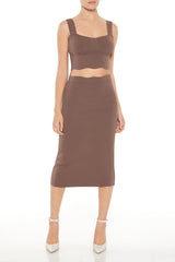 Sweater-Knit Midi Skirt | Forever 21 Women