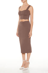 Sweater-Knit Midi Skirt | Forever 21 Women