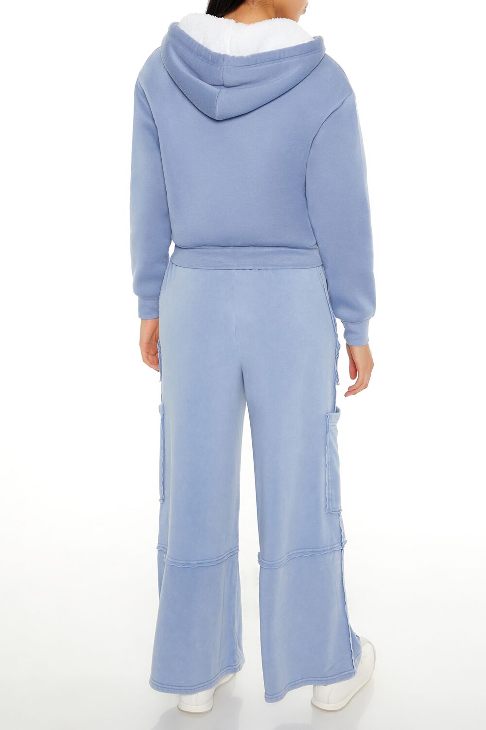 French Terry Wide-Leg Pants | Forever 21 Women