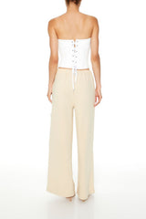 Fleece Wide-Leg Utility Pants | Forever 21 Women
