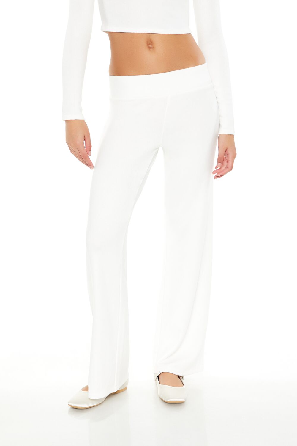High-Rise Wide-Leg Pants | Forever 21 Women