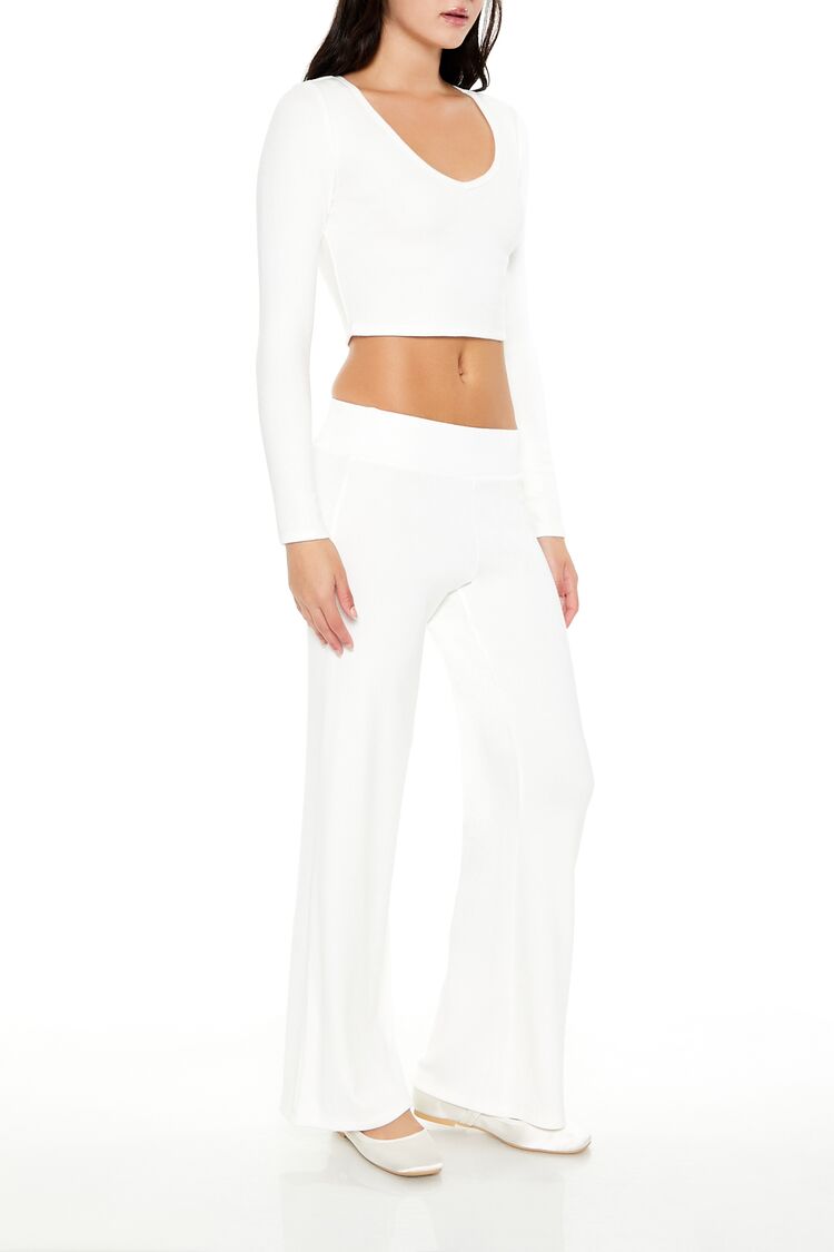 High-Rise Wide-Leg Pants | Forever 21 Women