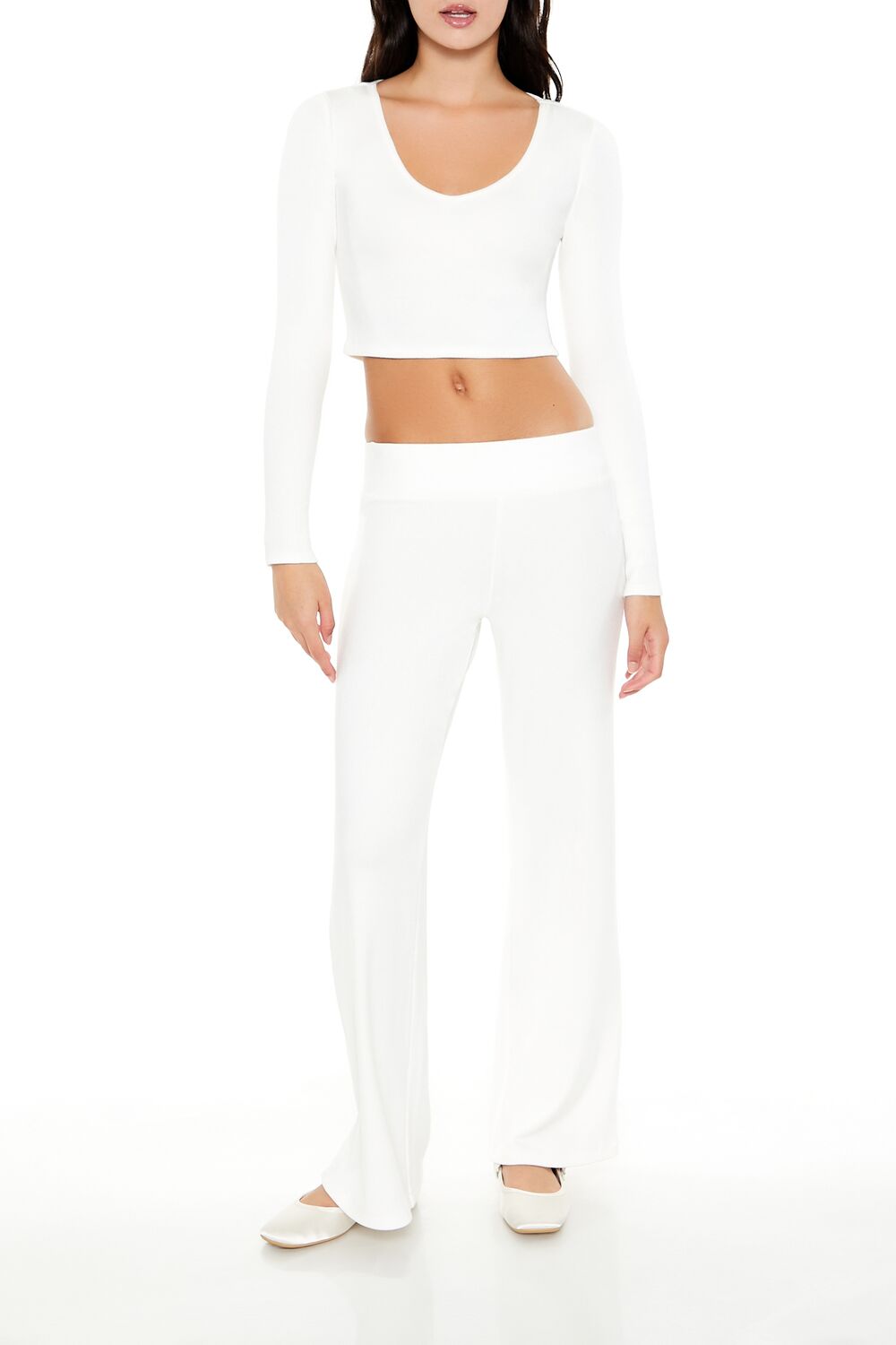 High-Rise Wide-Leg Pants | Forever 21 Women