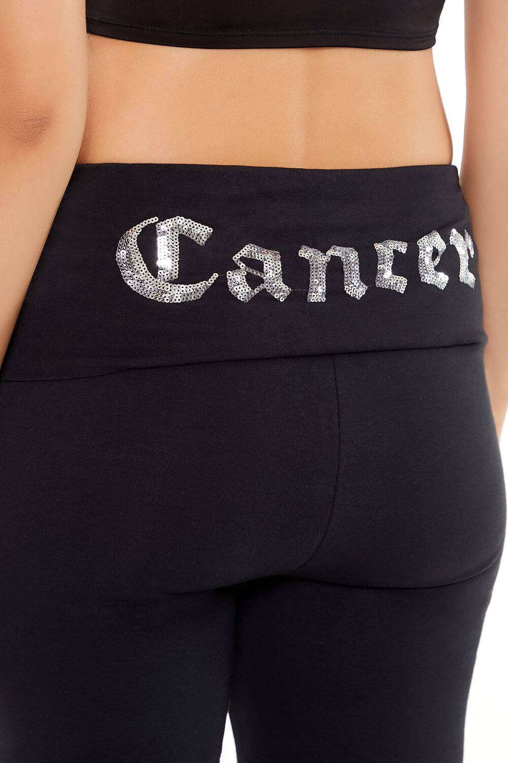 Sequin Cancer Flare Leggings | Forever 21 Women