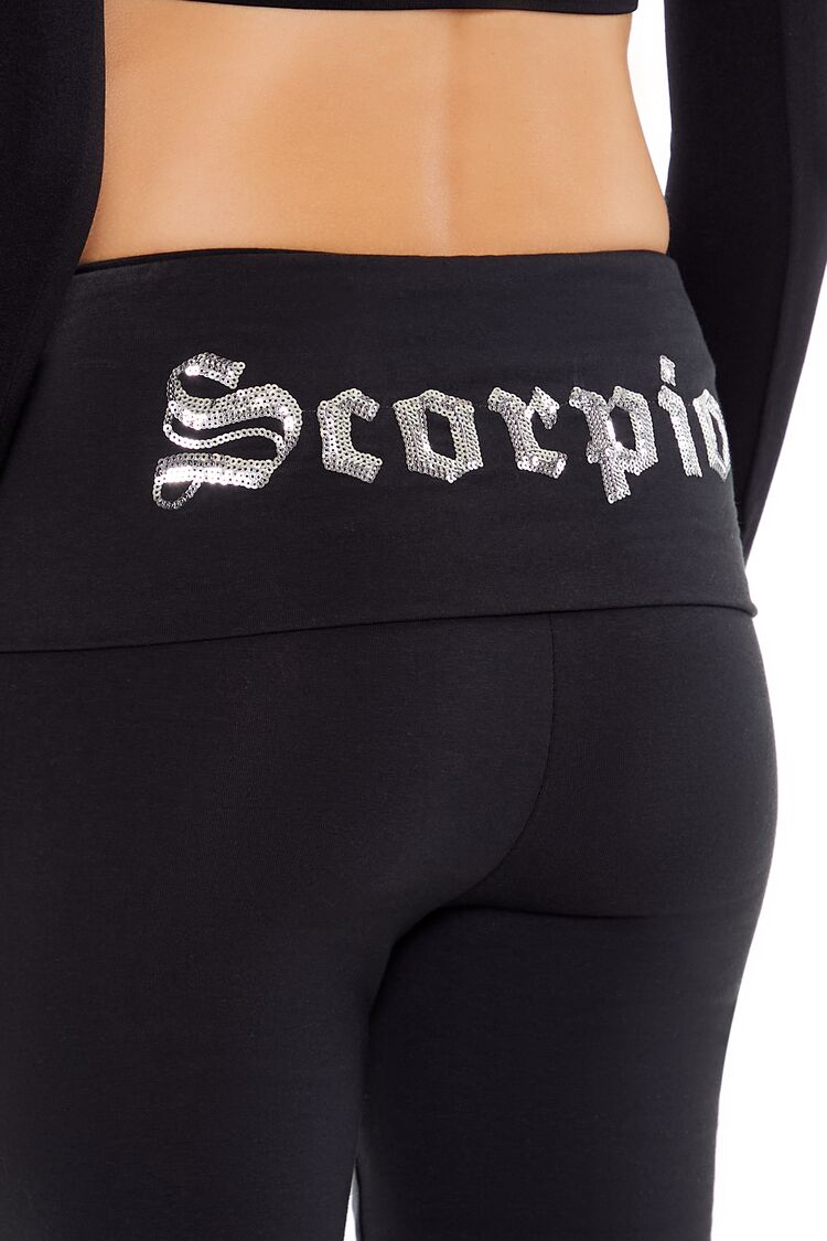 Sequin Scorpio Flare Leggings | Forever 21 Women