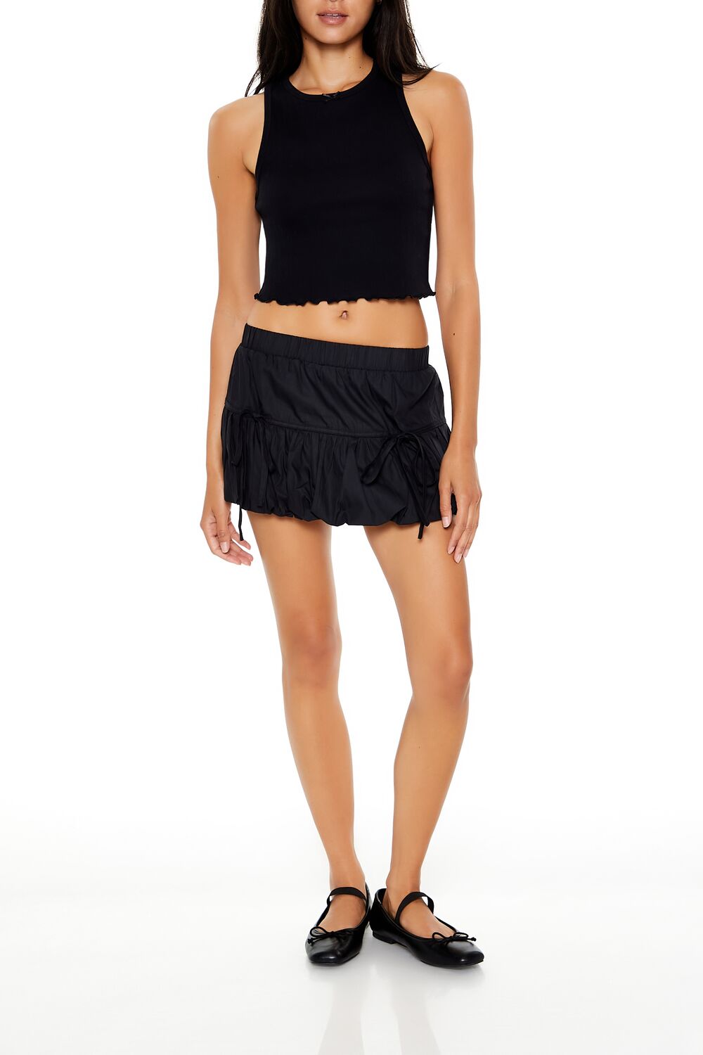 Bubble-Hem Mini Skirt | Forever 21 Women