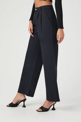 High-Rise Wide Leg Trousers | Forever 21 Women
