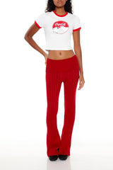 Foldover Sweater-Knit Pants | Forever 21 Women