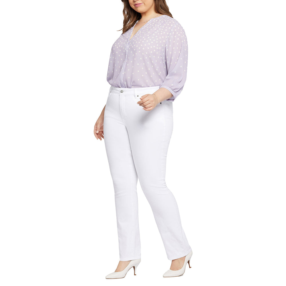 Marilyn Straight Jean in Optic White - Plus | Forever 21 Women