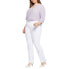 Marilyn Straight Jean in Optic White - Plus | Forever 21 Women