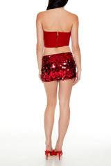 Sequin Straight Mini Skirt | Forever 21 Women