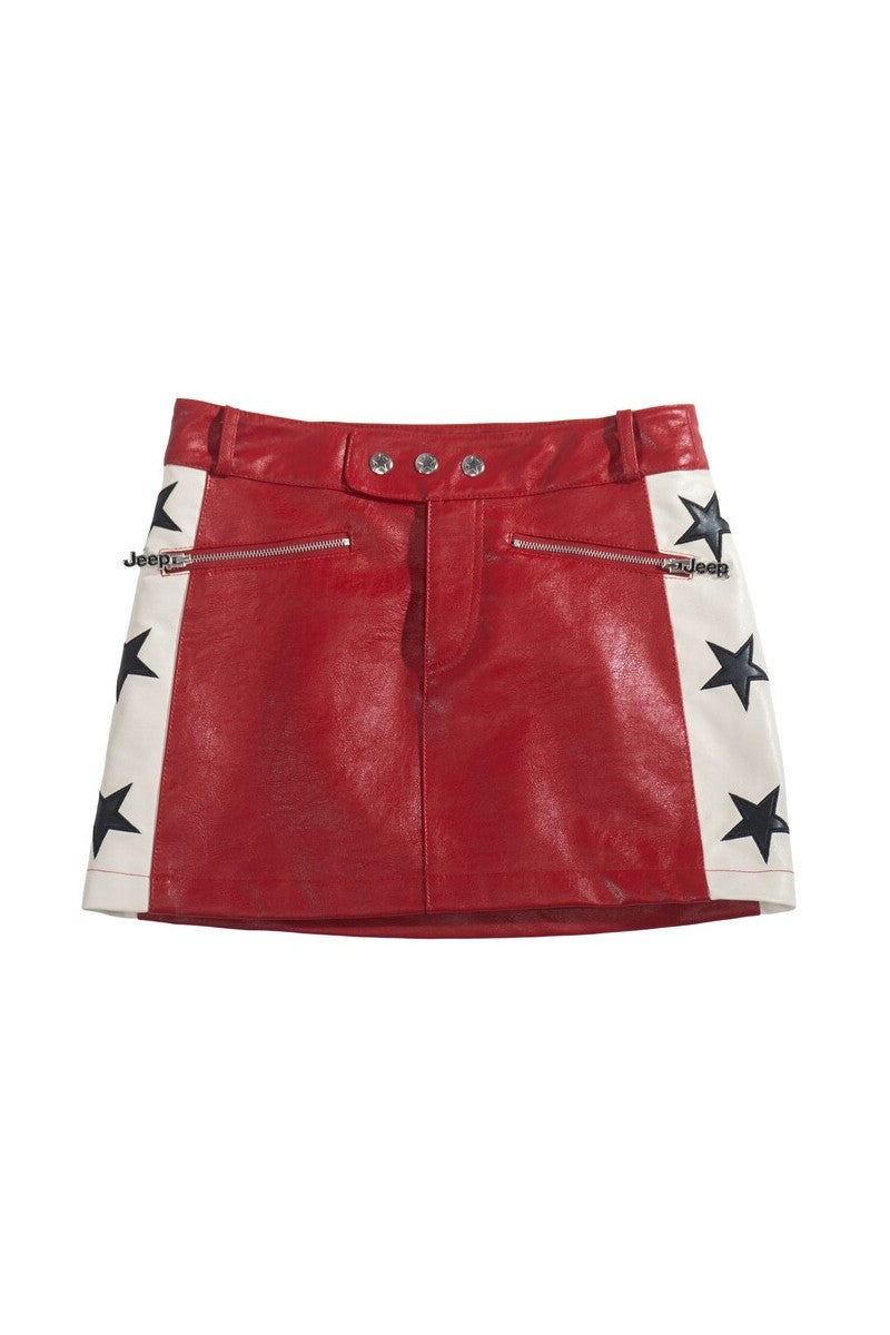 Jeep Faux Leather Mini Skirt | Forever 21 Women