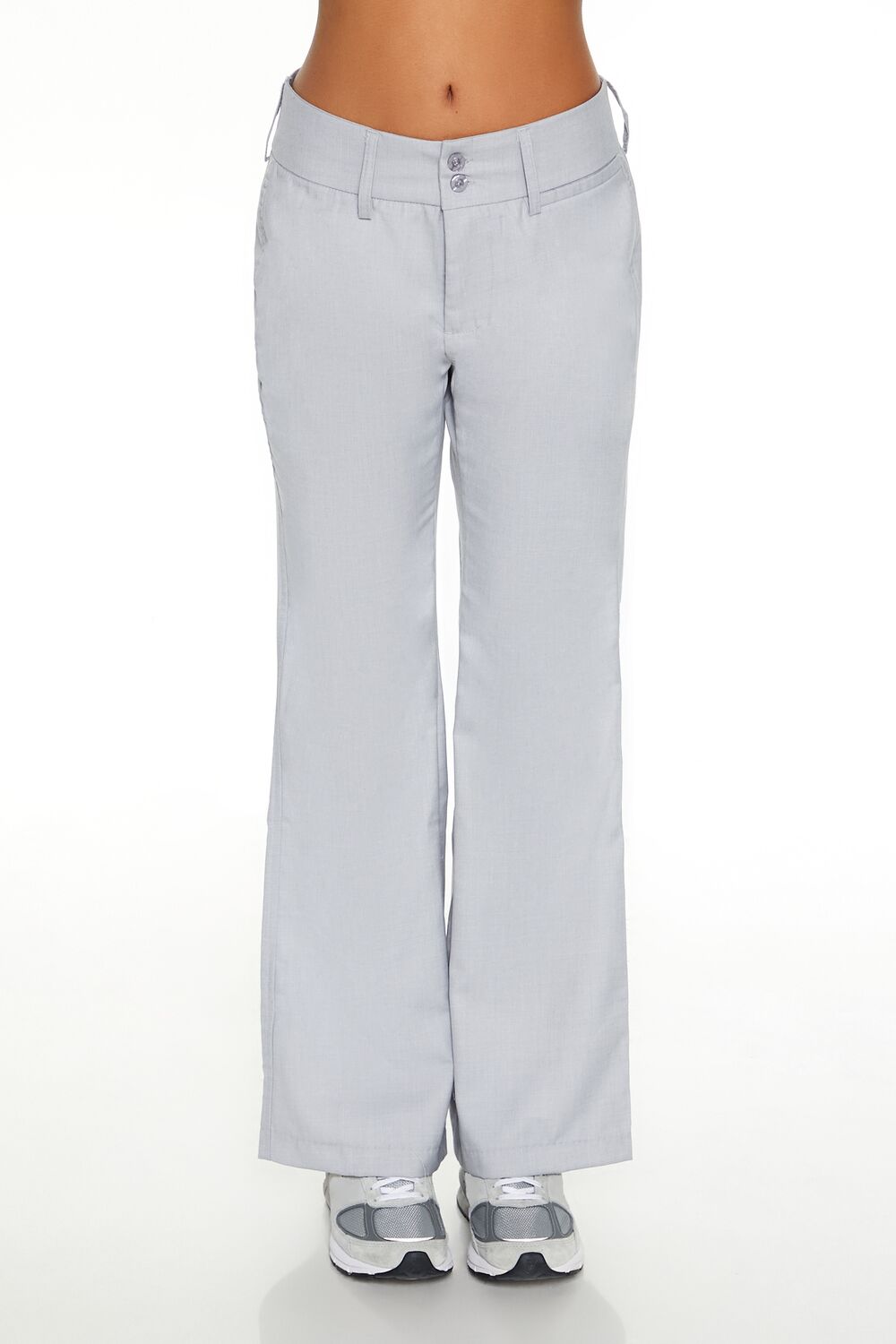 Low-Rise Straight Trouser Pants | Forever 21 Women