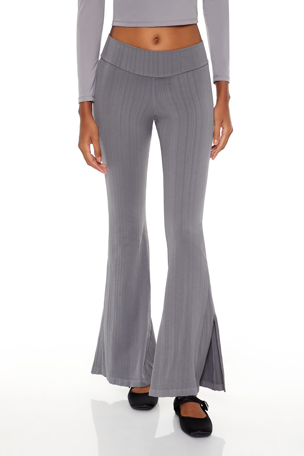 Seamless High-Rise Flare Pants | Forever 21 Women