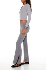 Seamless High-Rise Flare Pants | Forever 21 Women