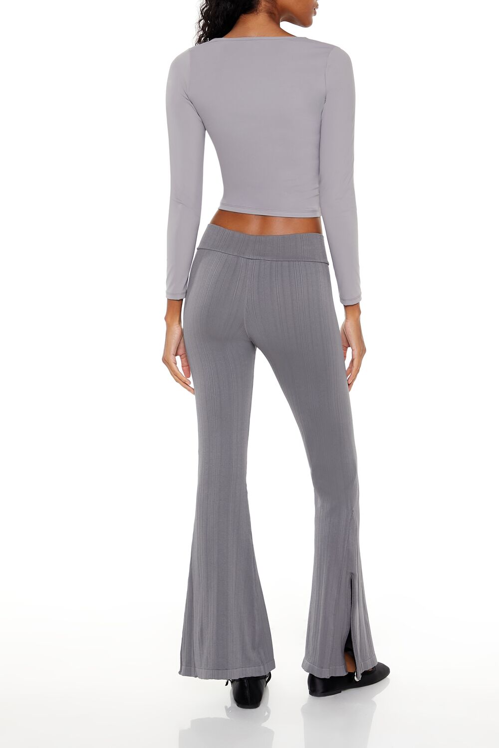 Seamless High-Rise Flare Pants | Forever 21 Women