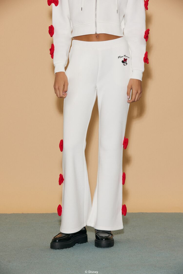 Disney Minnie Mouse Bow Sweatpants | Forever 21 Women