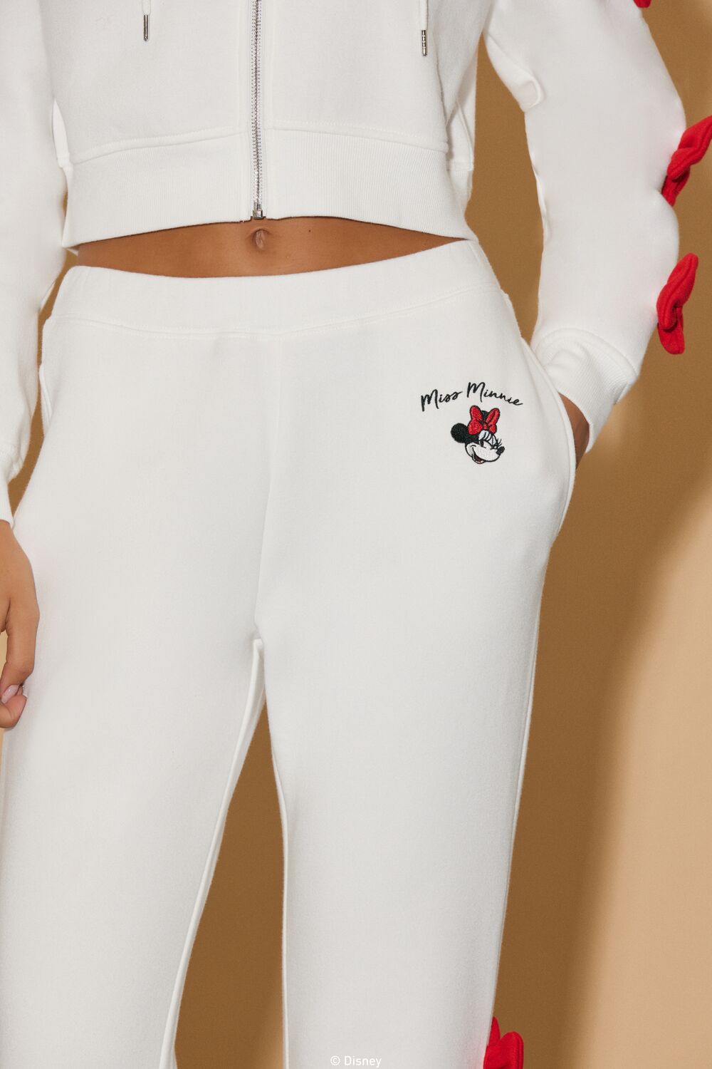 Disney Minnie Mouse Bow Sweatpants | Forever 21 Women