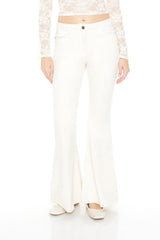 Corduroy Mid-Rise Flare Pants | Forever 21 Women