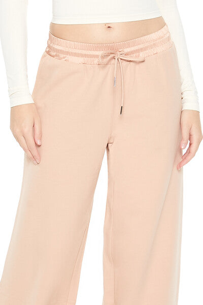 Satin Mid-Rise Wide-Leg Pants | Forever 21 Women