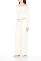Satin Mid-Rise Wide-Leg Pants | Forever 21 Women