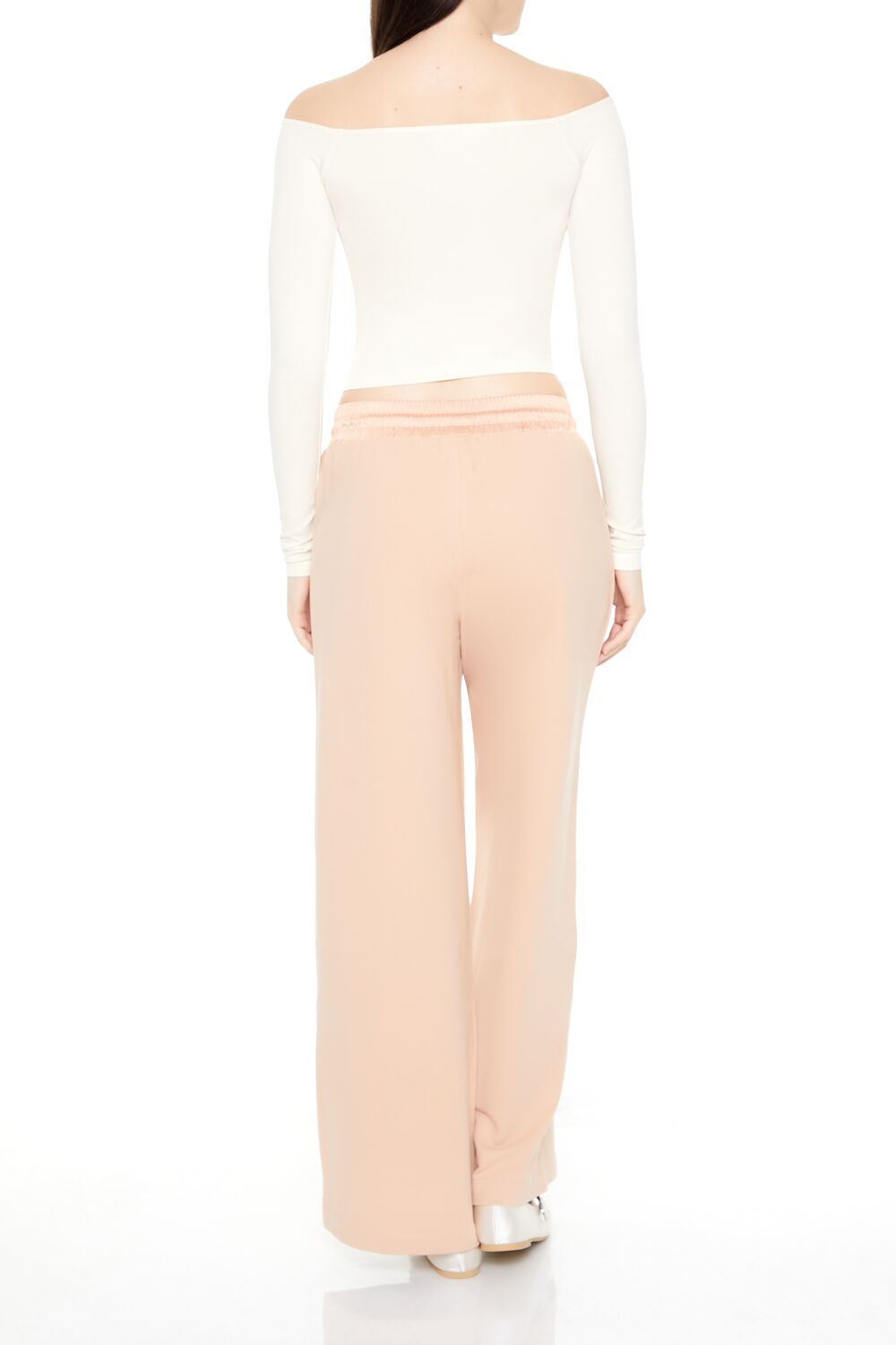 Satin Mid-Rise Wide-Leg Pants | Forever 21 Women