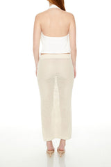 Crochet Lace-Up Maxi Skirt | Forever 21 Women