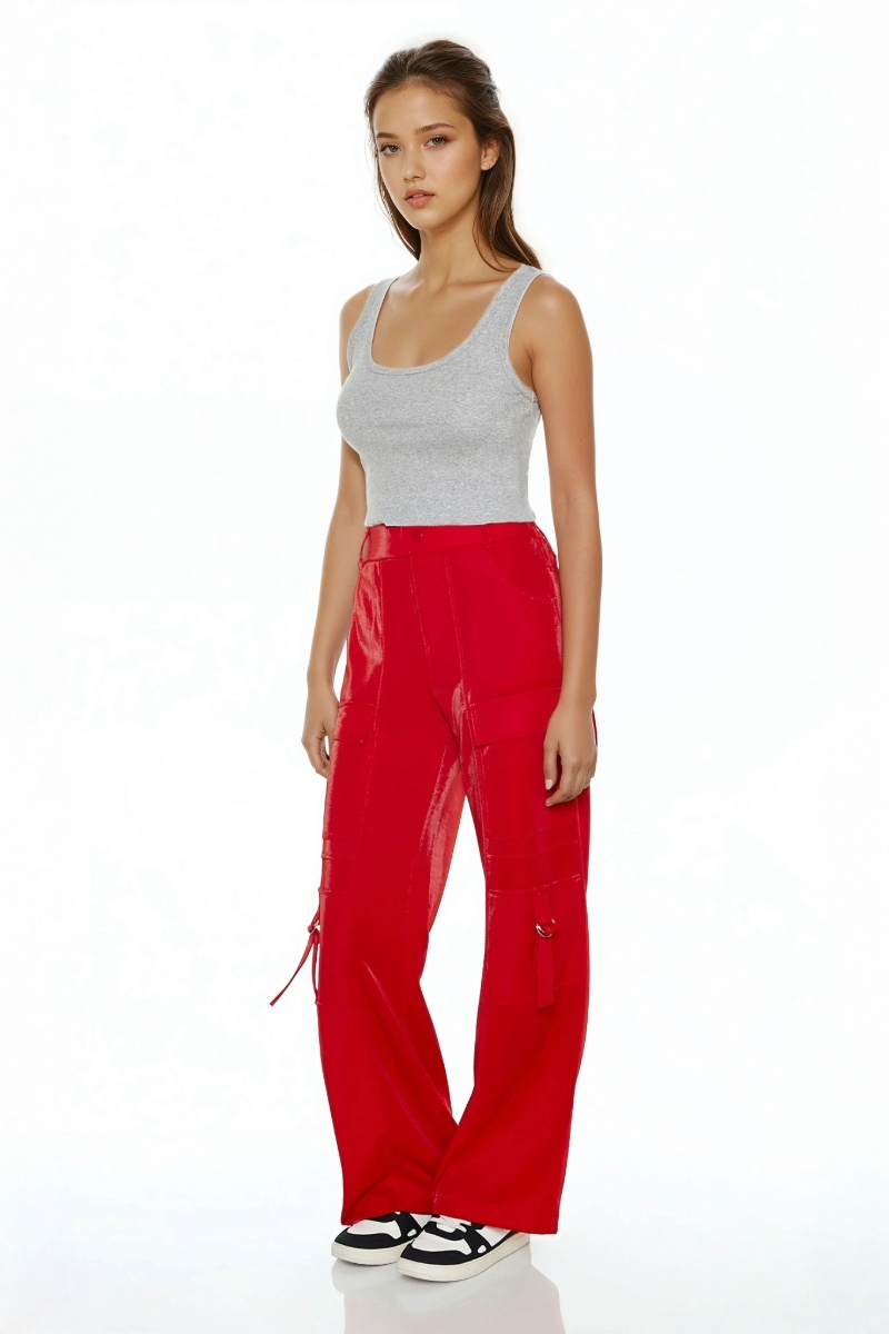 Wide-Leg Utility Cargo Pants | Forever 21 Women