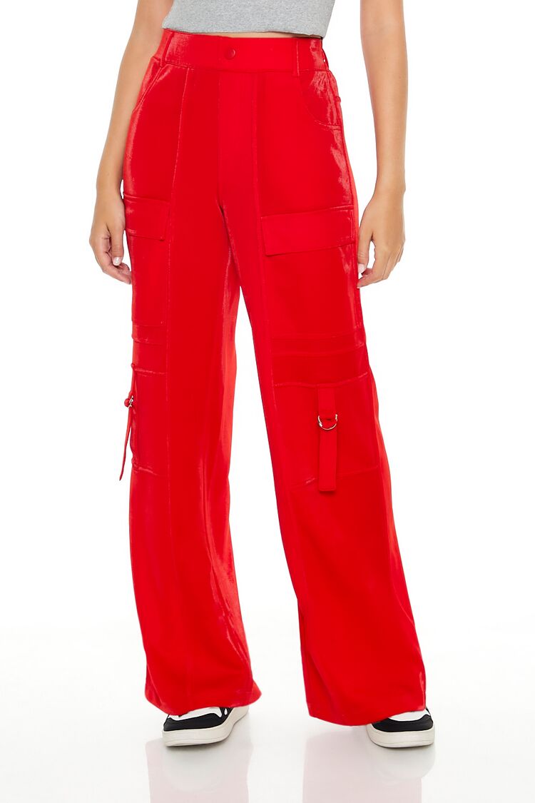 Wide-Leg Utility Cargo Pants | Forever 21 Women