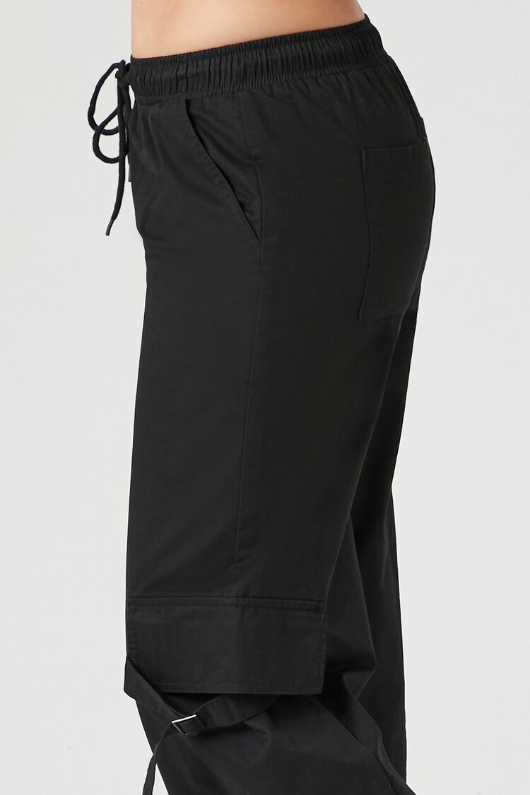 Twill High-Rise Utility Pants | Forever 21 Women