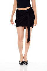 Draped O-Ring Mini Skirt | Forever 21 Women