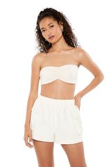 Twill High-Rise Cargo Shorts | Forever 21 Women