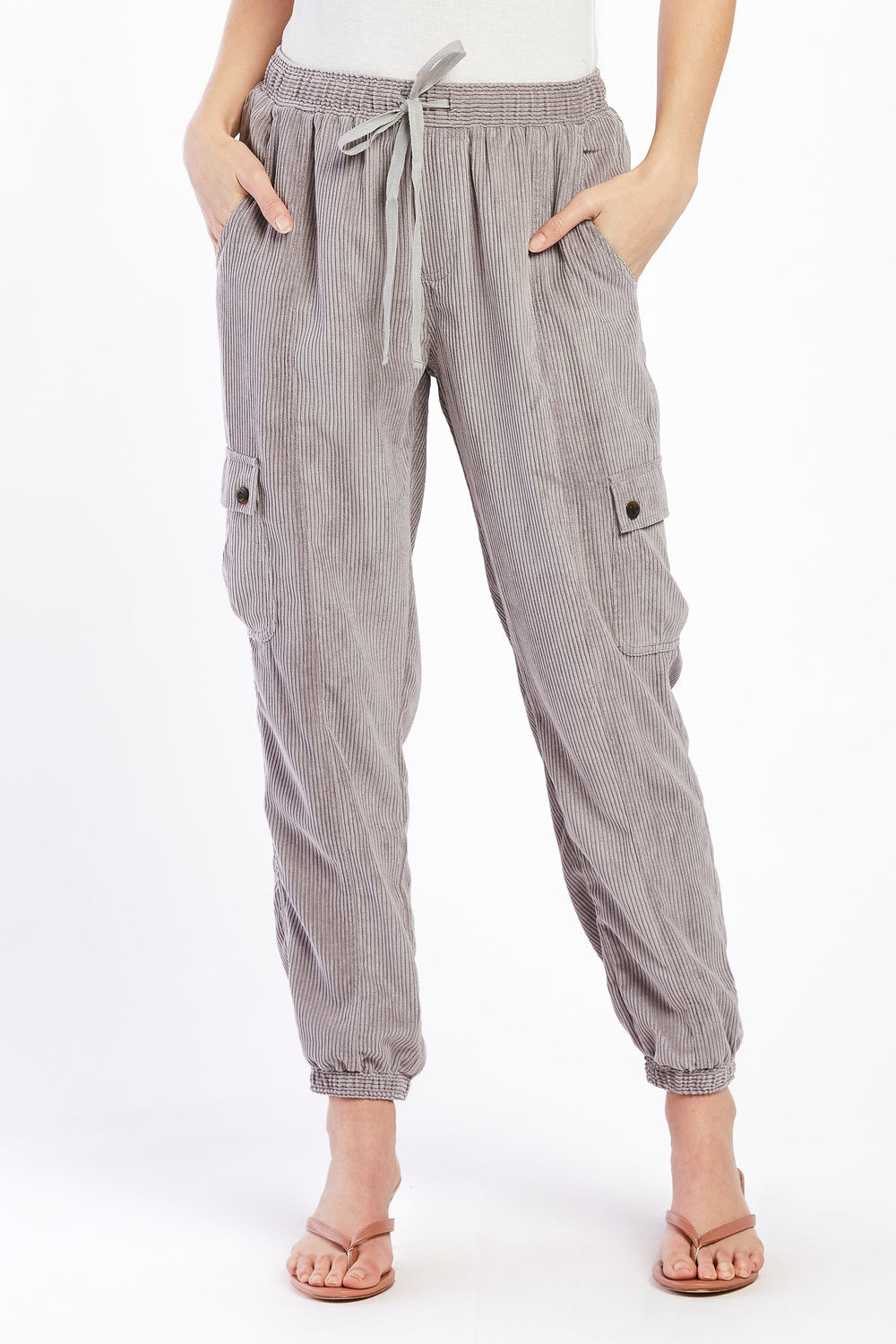Sylvia Pull On Corduroy Jogger | Forever 21 Women