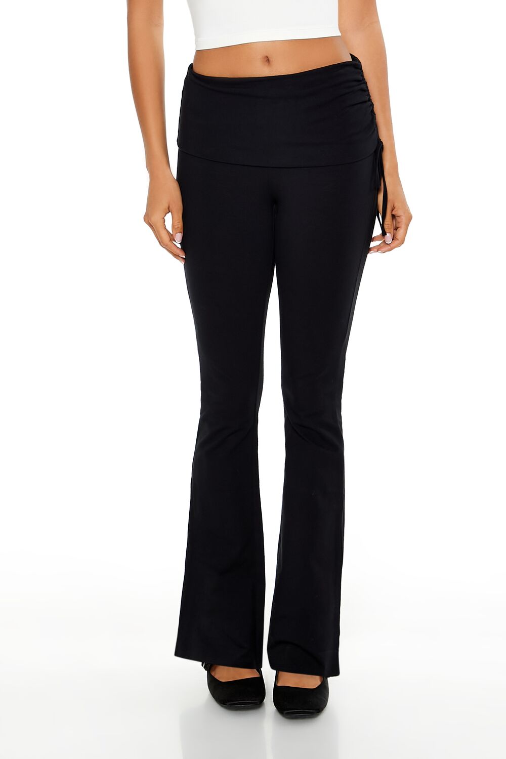 Drawstring Flare Leggings | Forever 21 Women
