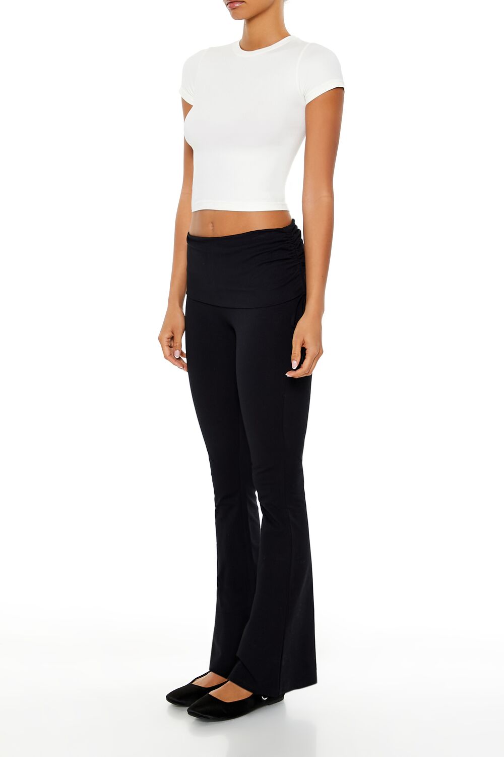 Drawstring Flare Leggings | Forever 21 Women