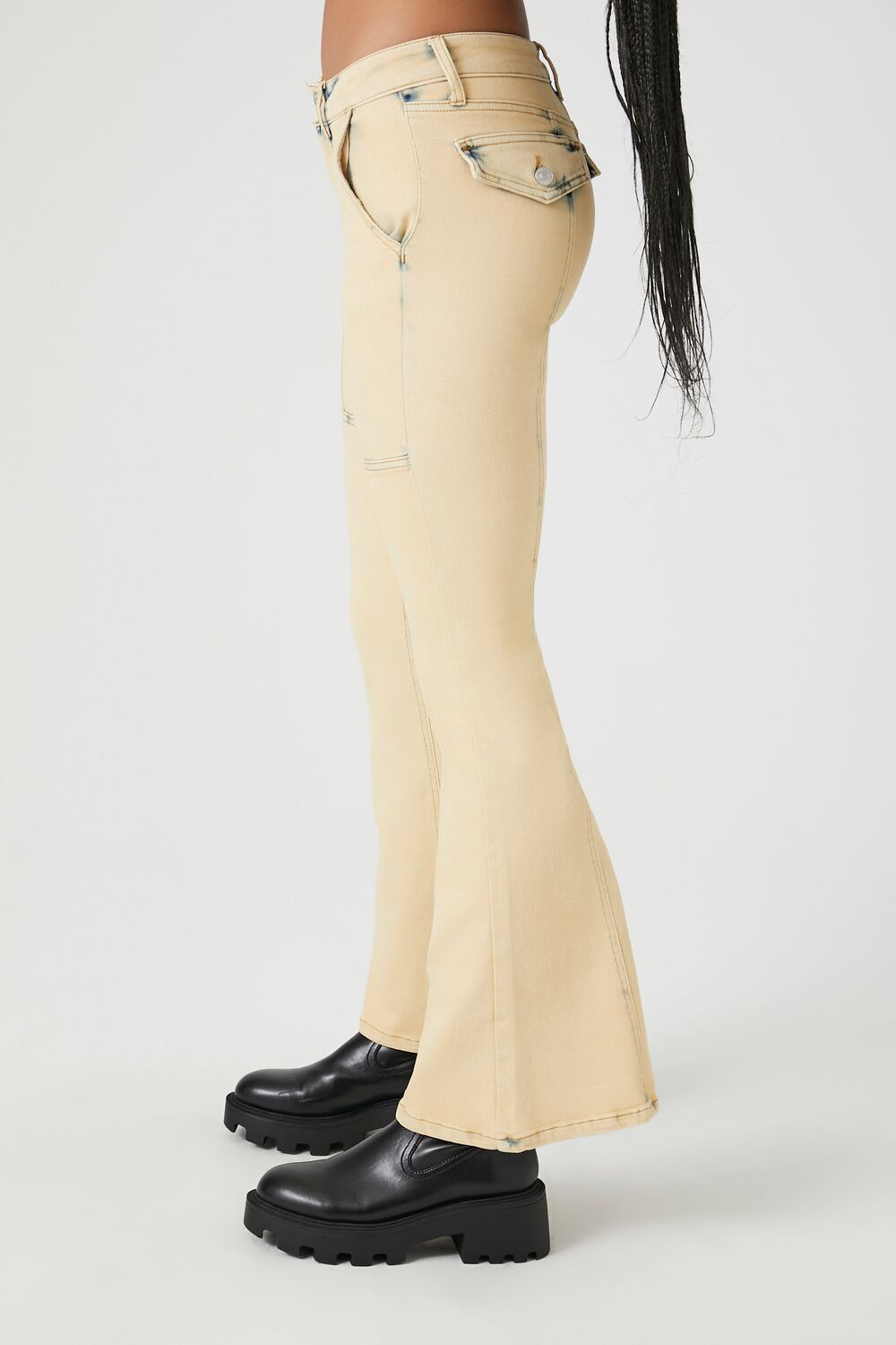 Bleach Wash Flare Jeans | Forever 21 Women