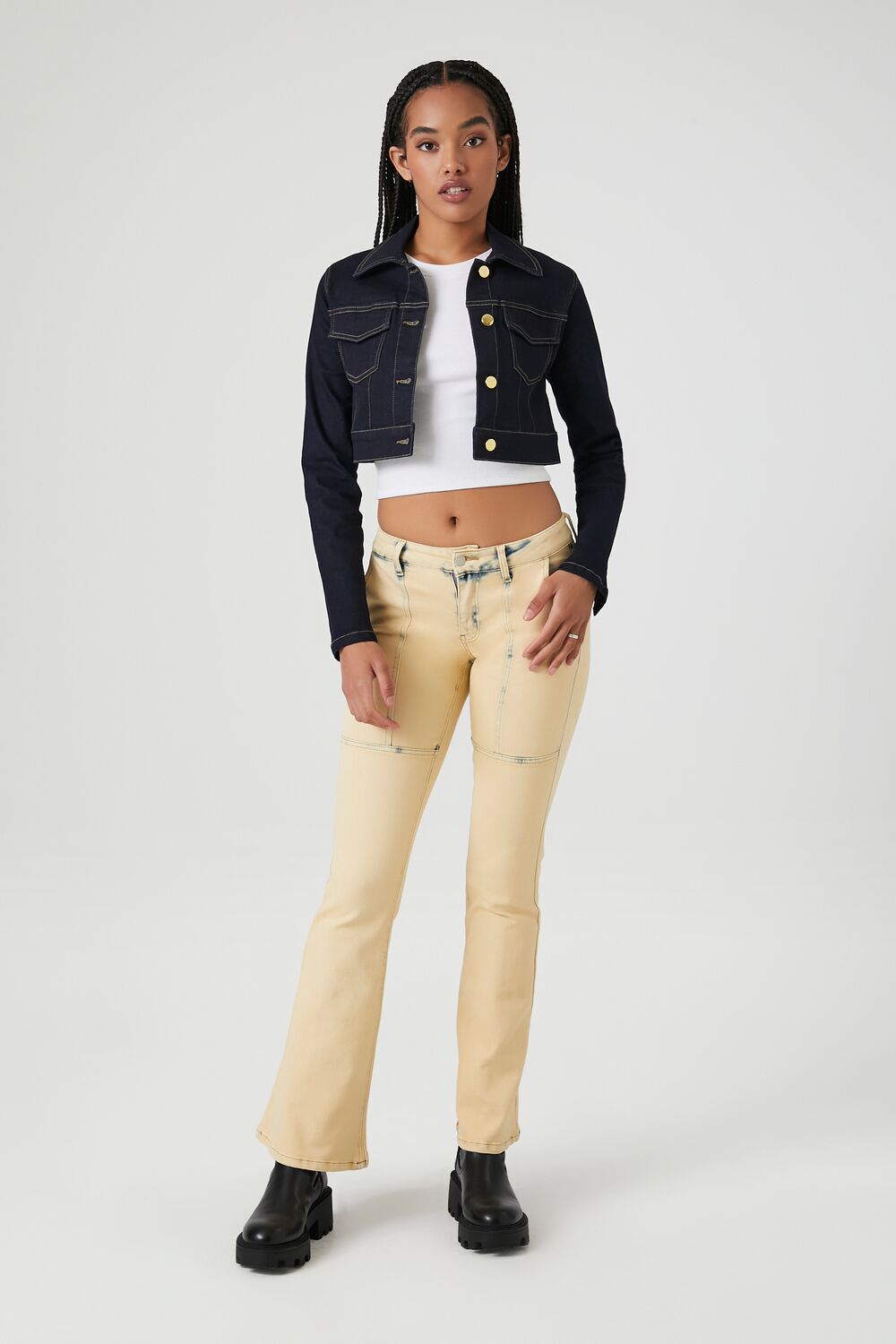Bleach Wash Flare Jeans | Forever 21 Women